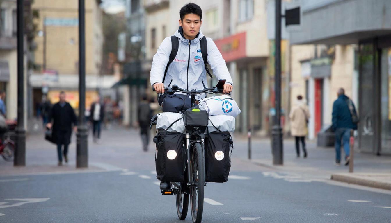 Vladimir Putin saw the problem with bicycle couriers on the sidewalks when he was driving around Moscow himself.