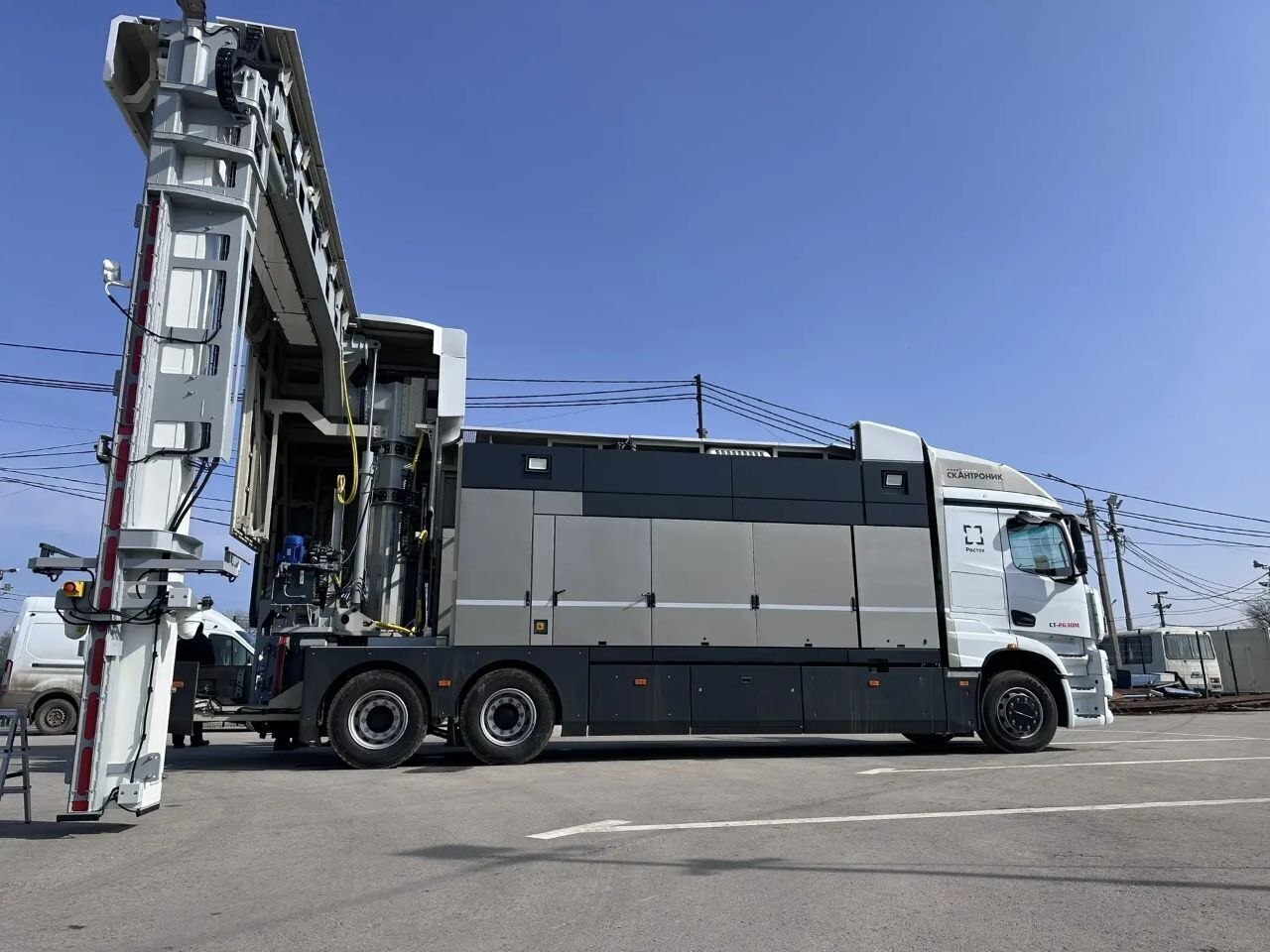 A special add-on will help a KamAZ truck find undeclared goods