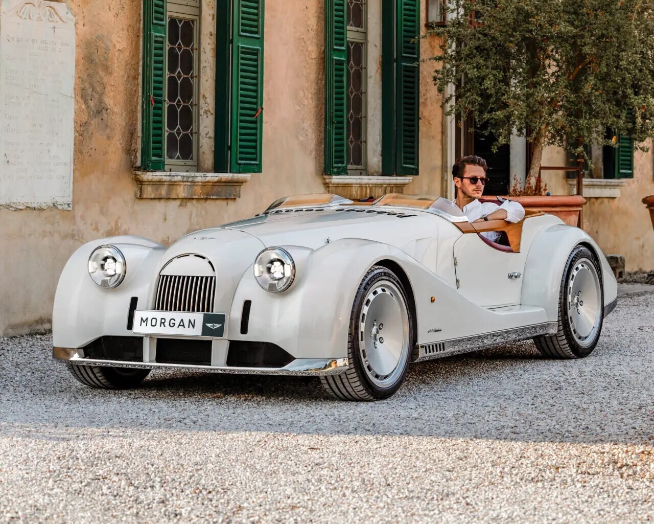 A wooden Morgan Midsummer sports car is being sold in Vladivostok for 52 million rubles