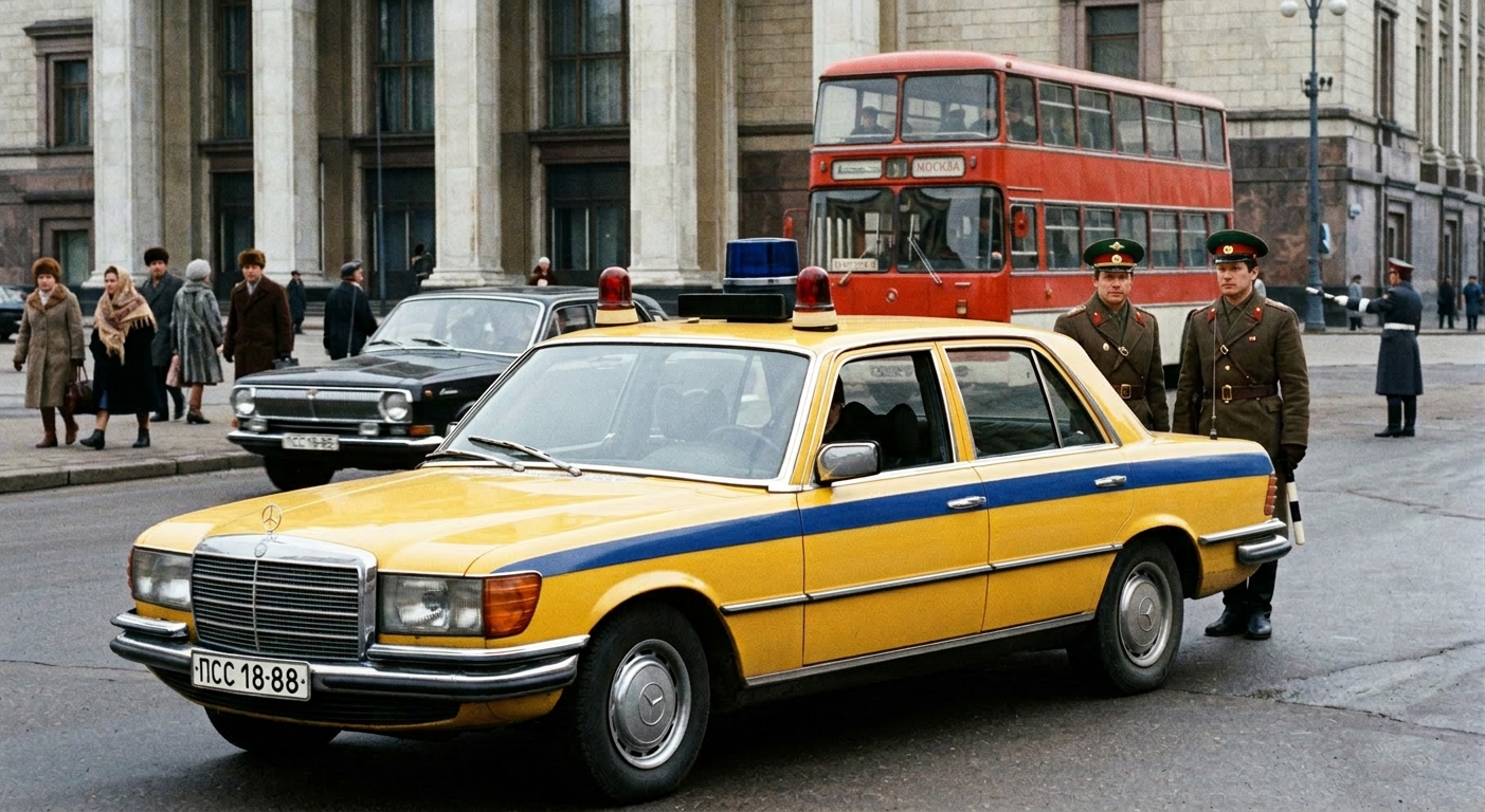 Behind the wheel: Daimler-Benz was the most active Western auto brand in the USSR