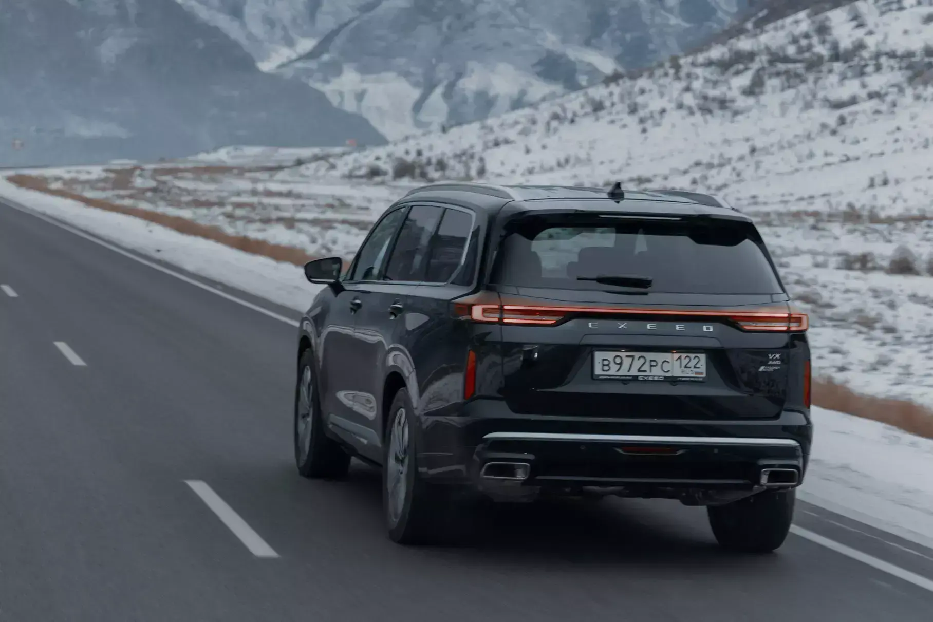 Exeed is curtailing sales of the large VX crossover on the Russian market