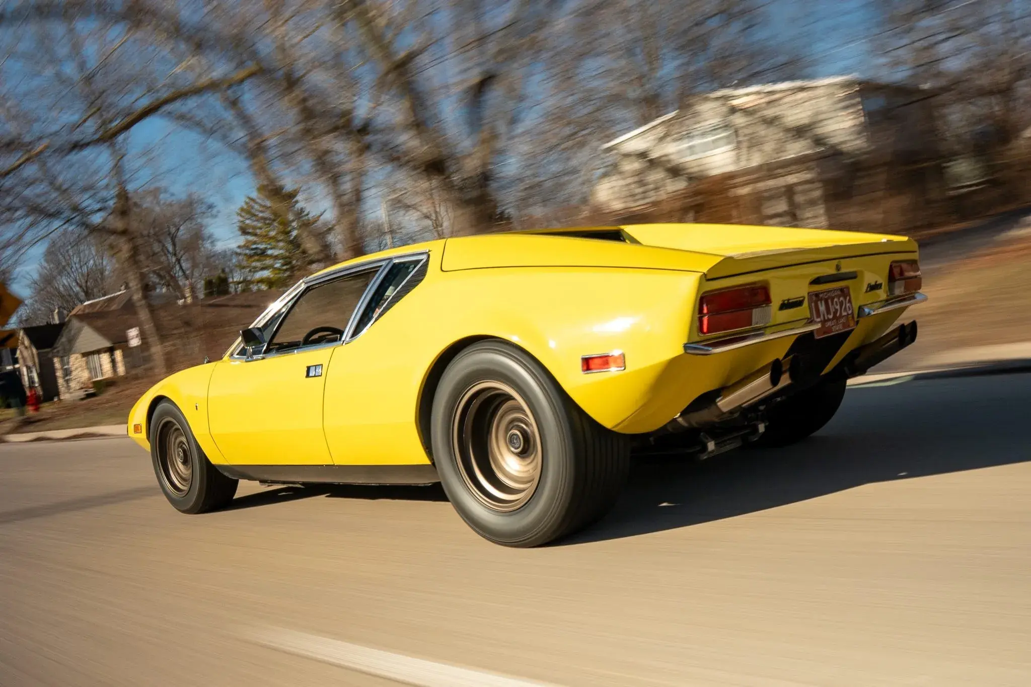 Ford CEO Jim Farley's DeTomaso Pantera sports car put up for auction in the USA