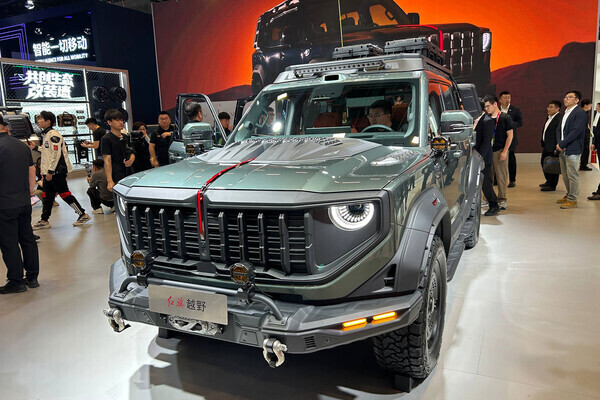 Hongqi P567 was equipped with electric motors producing 831 hp.