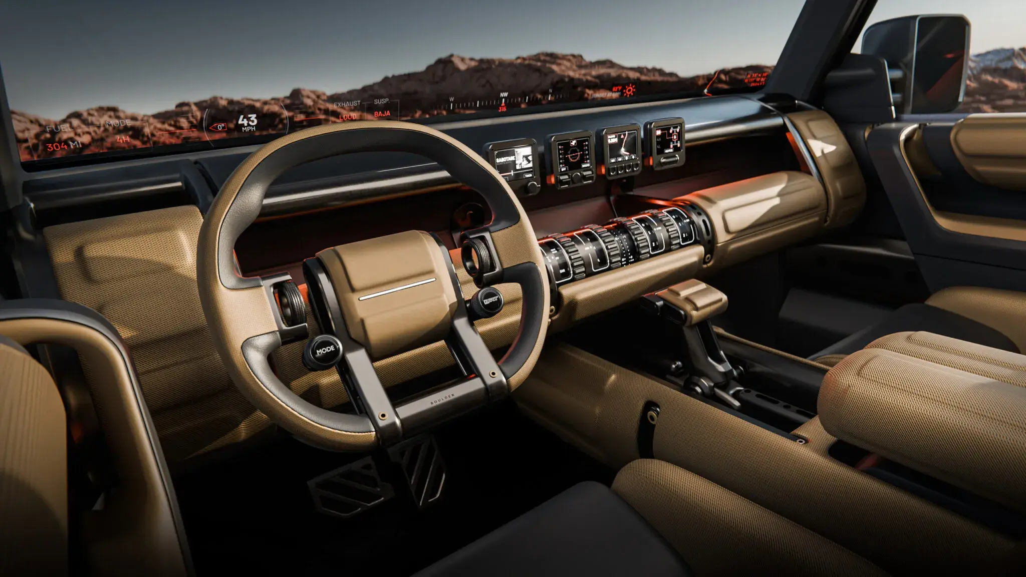 Hyundai showed a Boulder SUV with rear-opening doors in New York