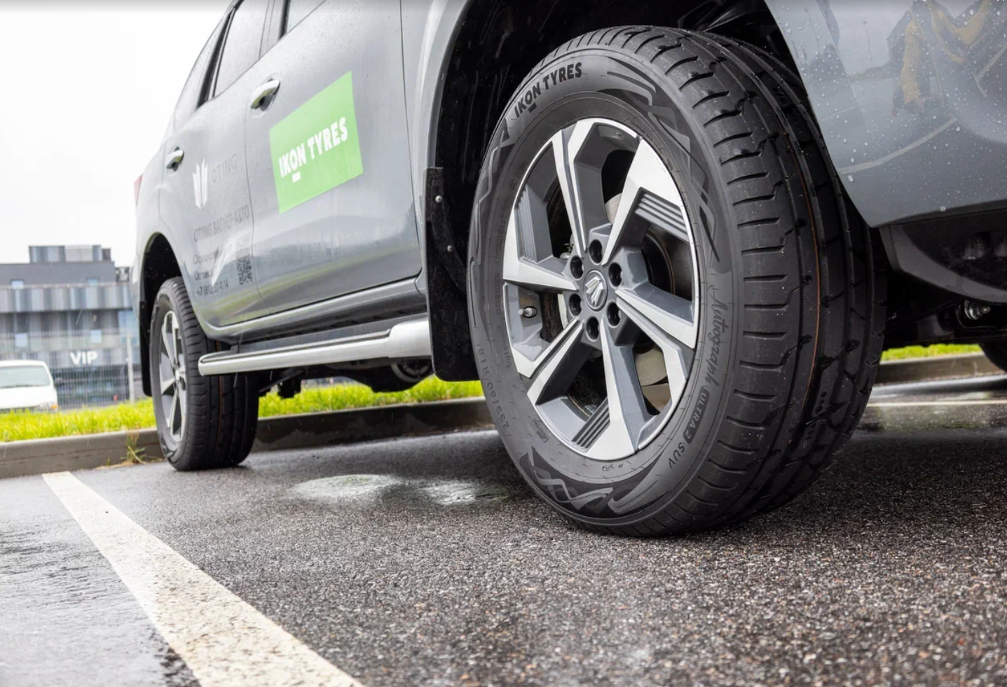 Ikon Tires: low-profile tires have a lower service life, but better grip