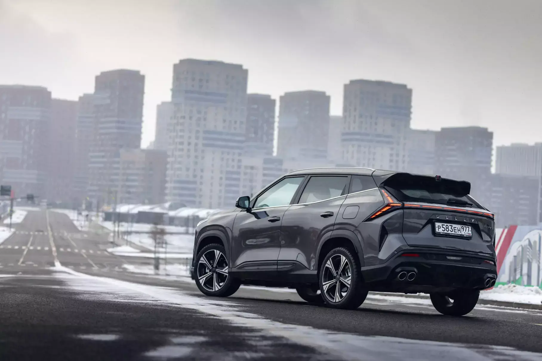 Locally assembled Geely Cityray was inspected in Belarus