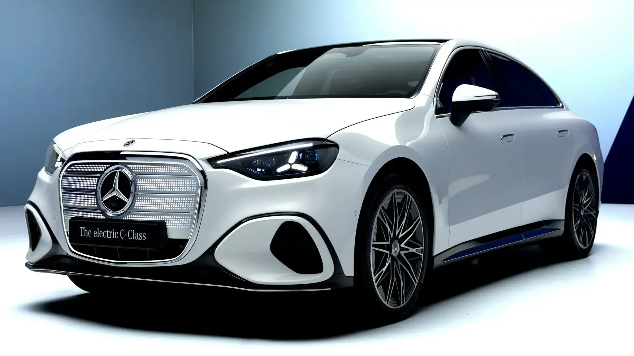 Mercedes showed an electric sedan that became a competitor to the BMW i3