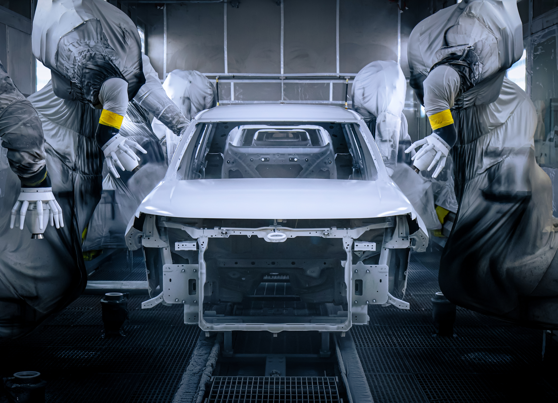 The first body of a Jeland car was painted at the Shushary automobile plant