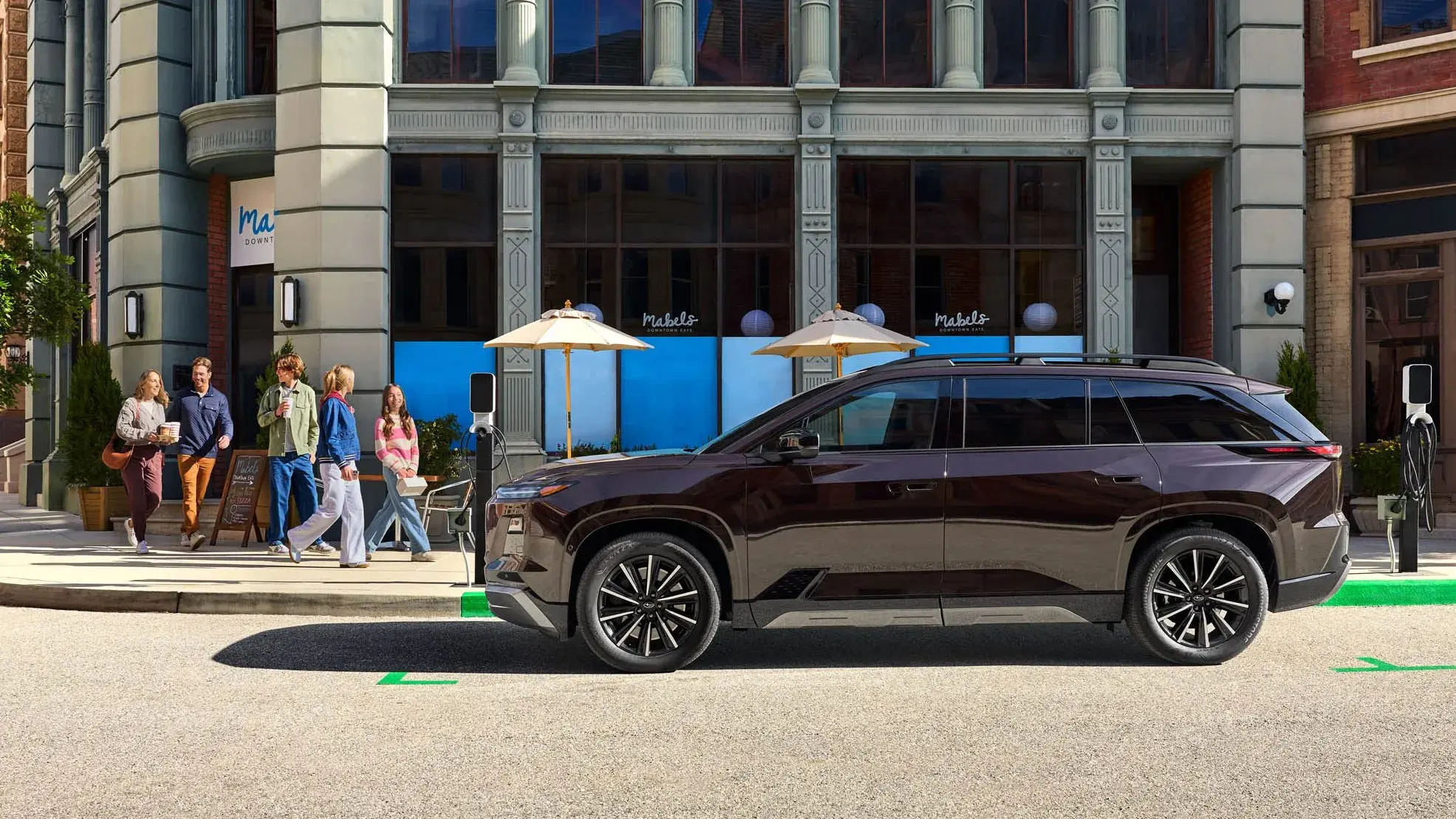 The flagship crossover Subaru Getaway with the dynamics of a sports car was presented in New York