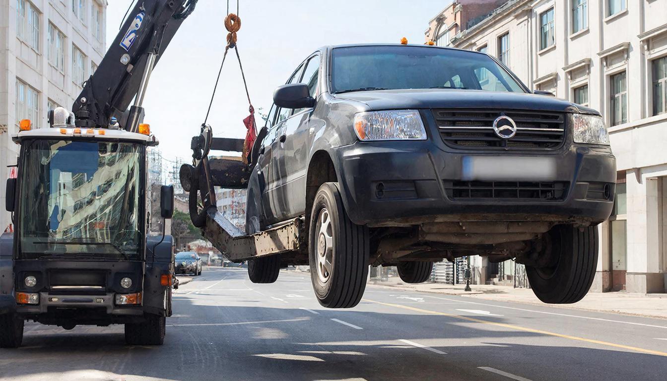 Tow truck operators will be required to notify drivers about moving the car to a special parking lot