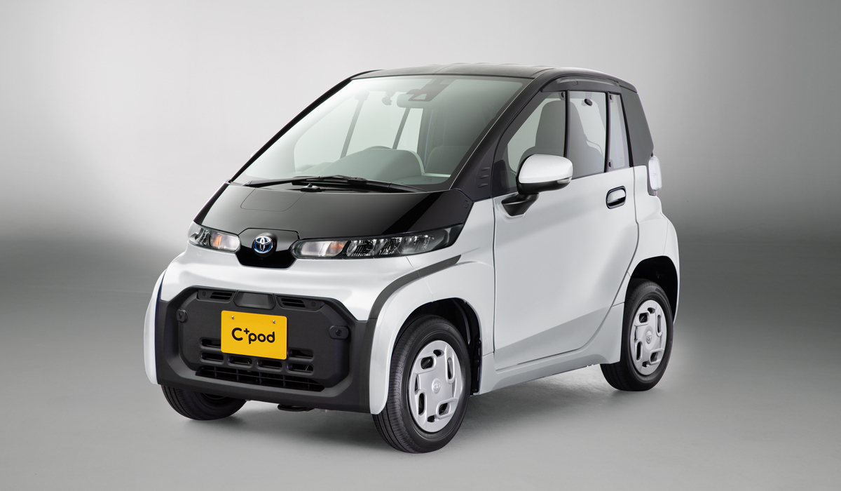 Toyota received a patent for selling the C+pod electric car in Russia