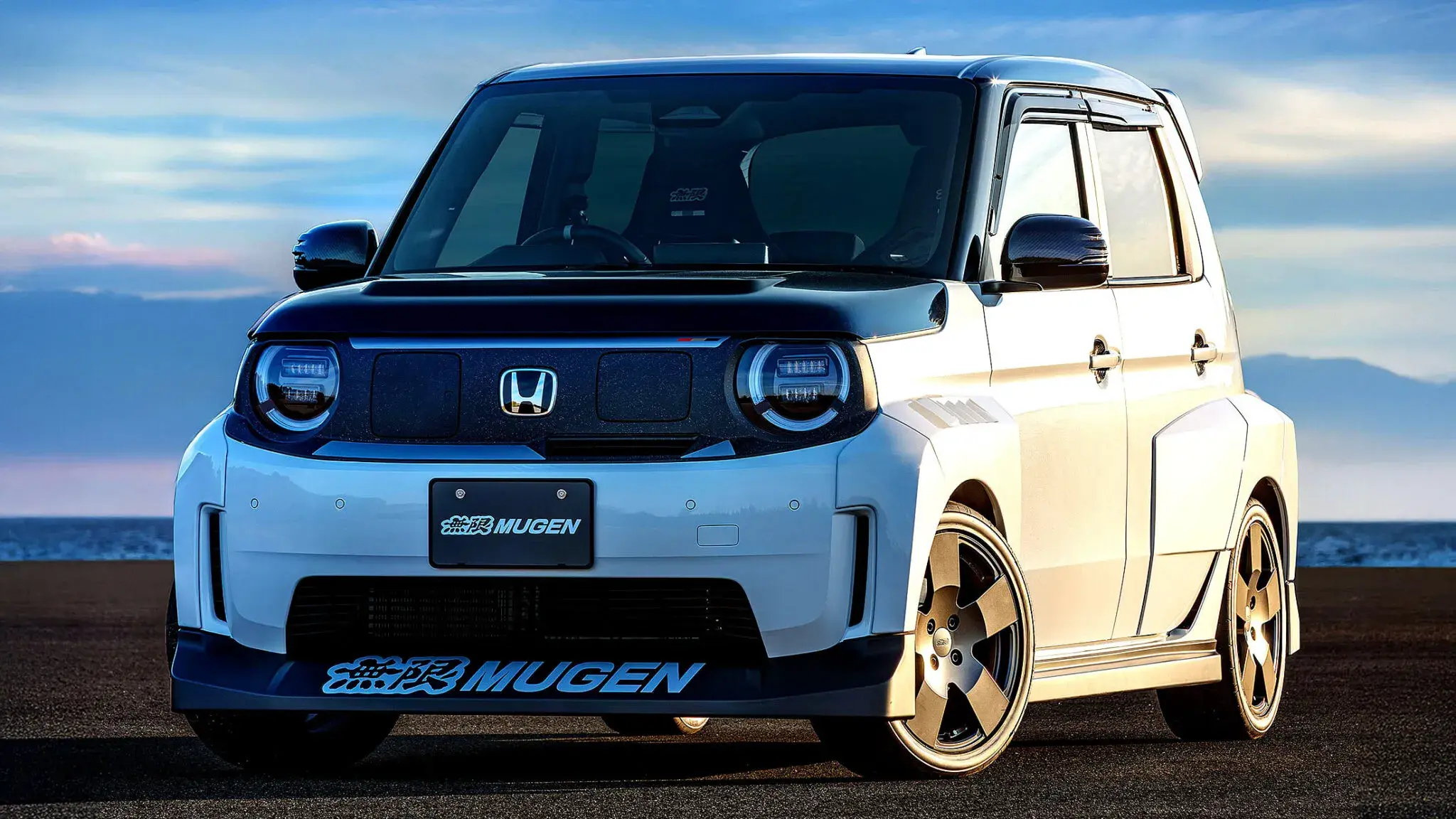 Tuner Mugen turns the Honda Super-One into a retro electric race car