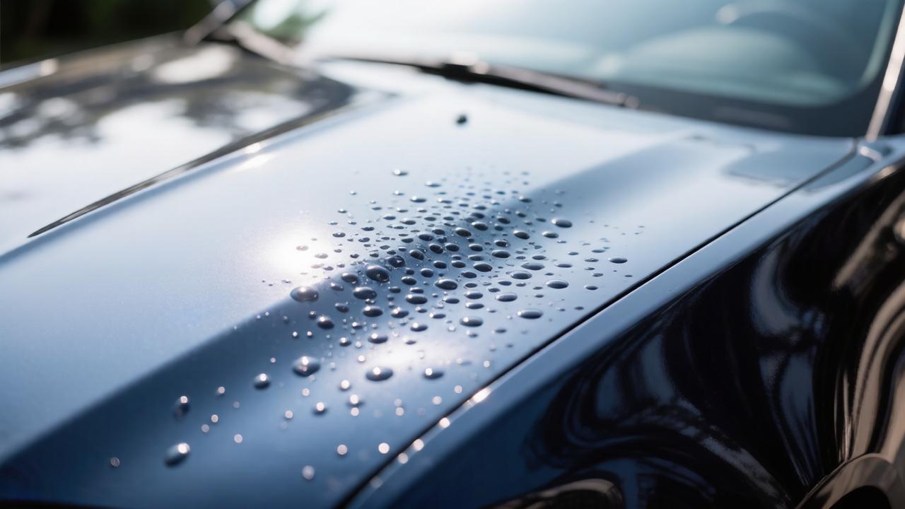 Avilon listed 4 factors that destroy paint on used cars
