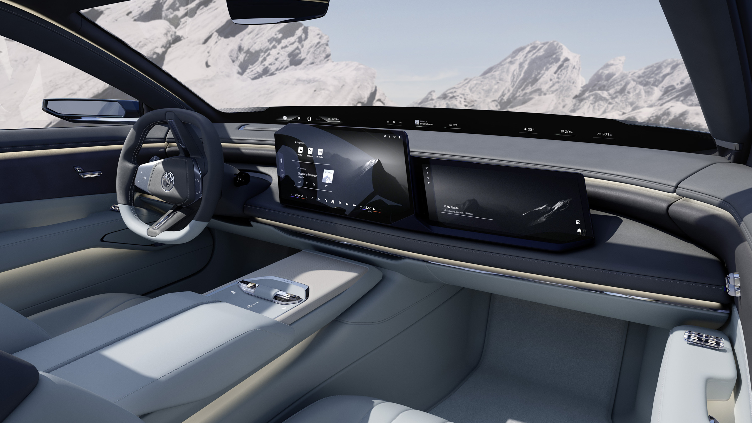 BMW has declassified the Vision Alpina concept with a V8 petrol engine