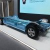 GAZ has created a frameless platform with a steering rear axle for minibuses