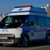 Kia presented a special vehicle for the South Korean police