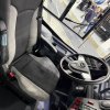 MAZ presented an updated commuter bus 303147 at the COMVEX exhibition in Moscow