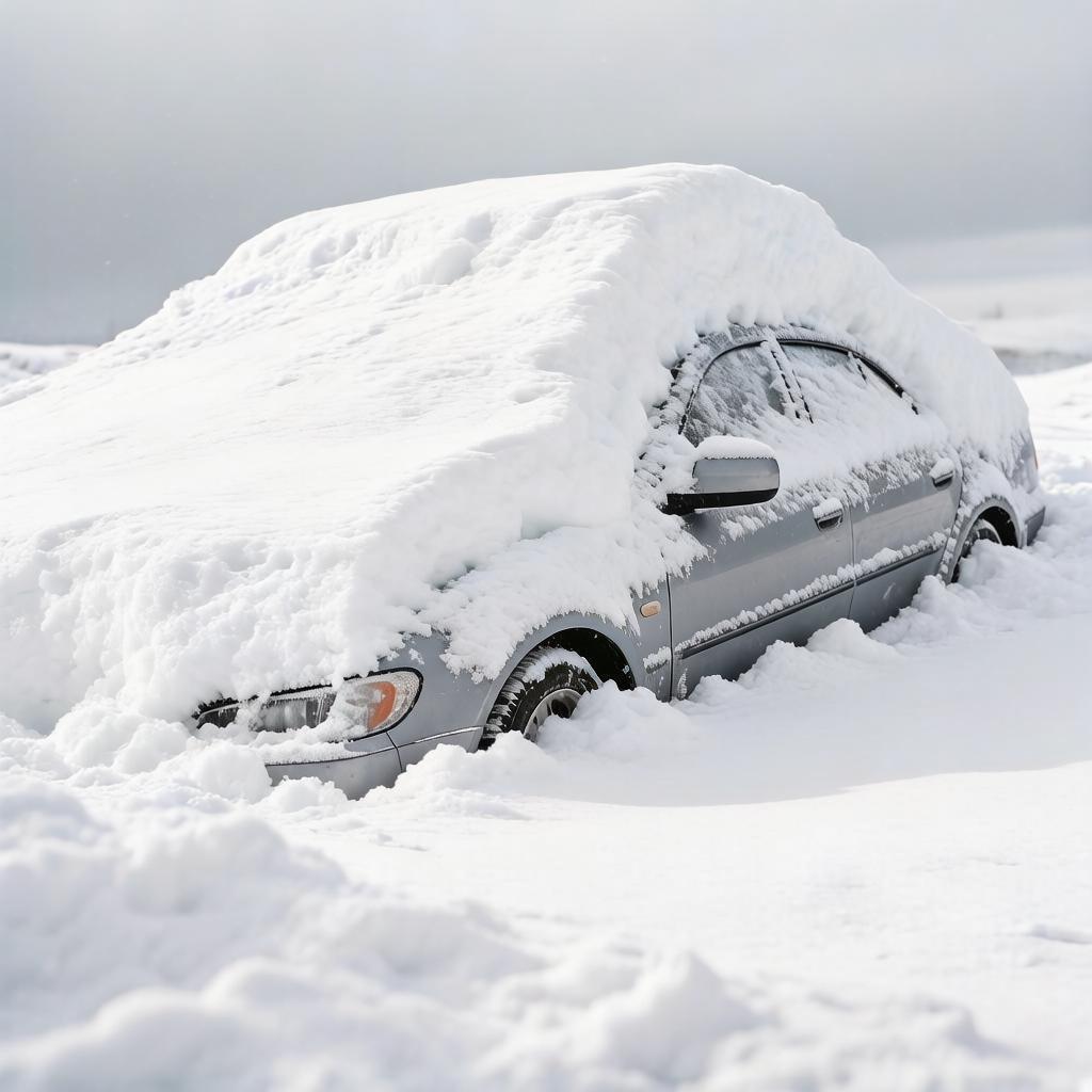 Mash: cars crushed by snow filled Kamchatka and were caught on camera