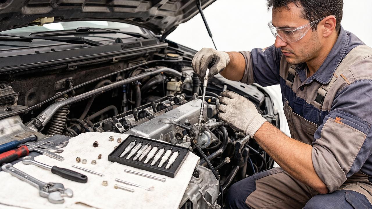 Motorhome listed 6 hidden engine breakdowns that are revealed by the color of the spark plugs