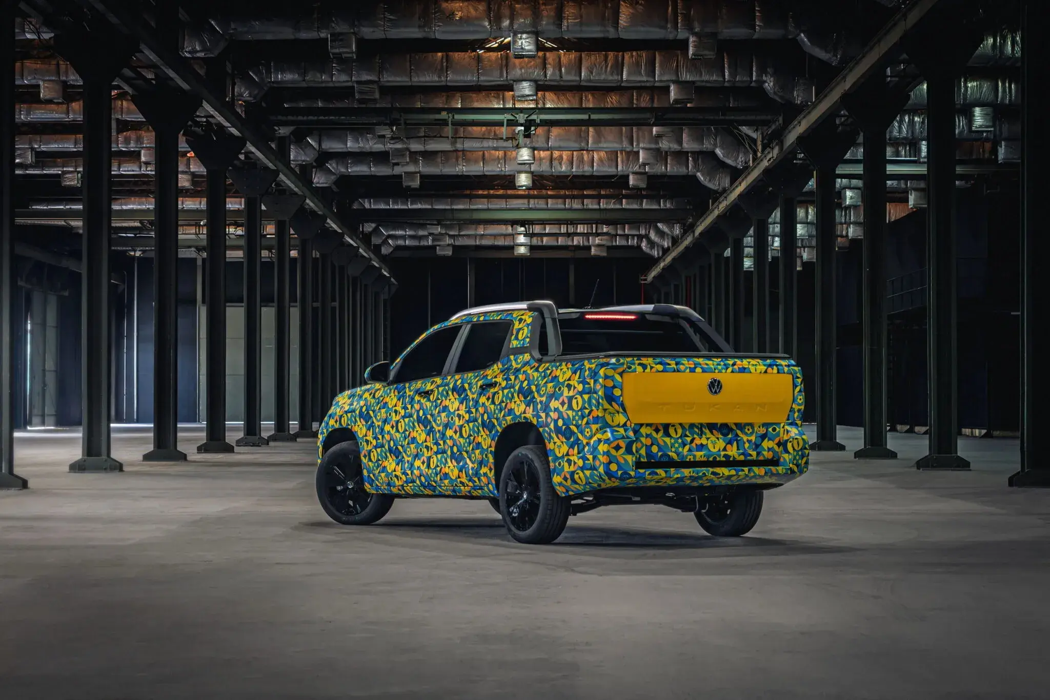Photos of the new compact Volkswagen Tukan pickup have been published