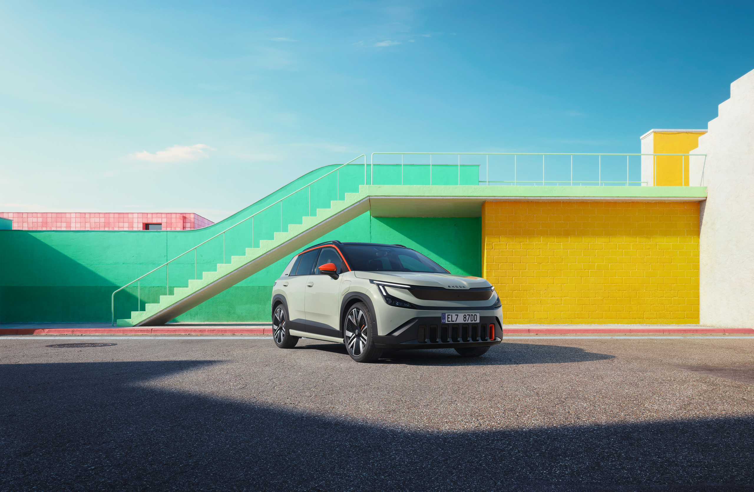 Skoda presented an affordable urban crossover Epiq