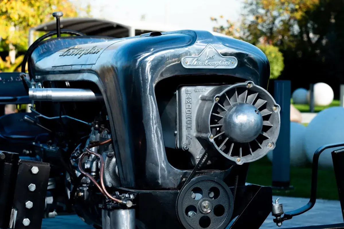 Steampunk Lamborghini tractor to be auctioned in UK