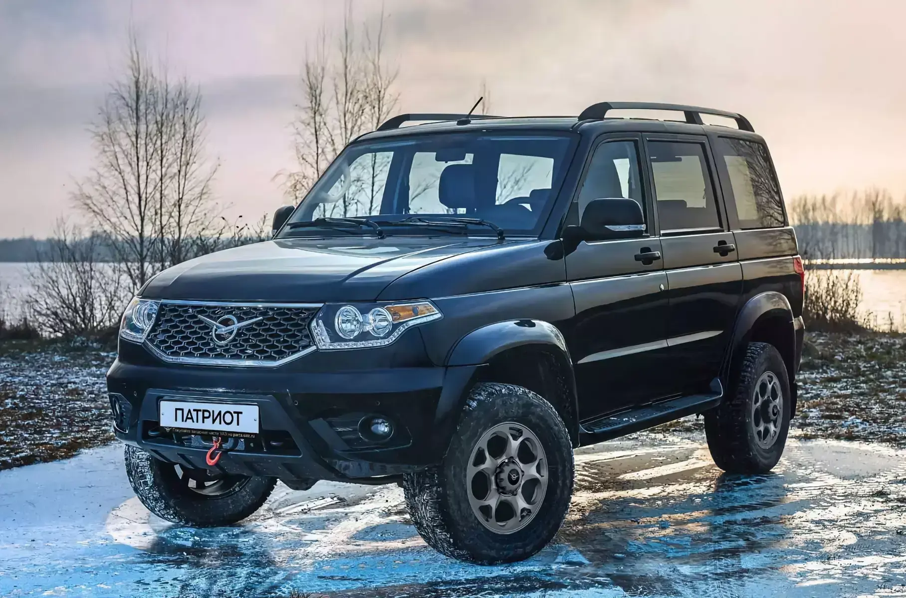 The new UAZ Patriot will feature a large-screen multimedia system for the first time