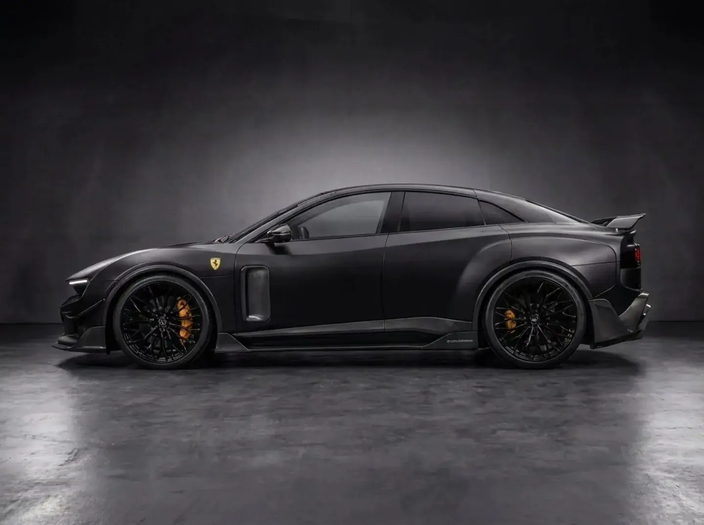 Arab tuners from Venuum turned the new Ferrari Luce into a Japanese sedan from the 90s
