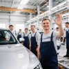 In Germany, Mercedes-Benz workers were outraged by the offer to work for free