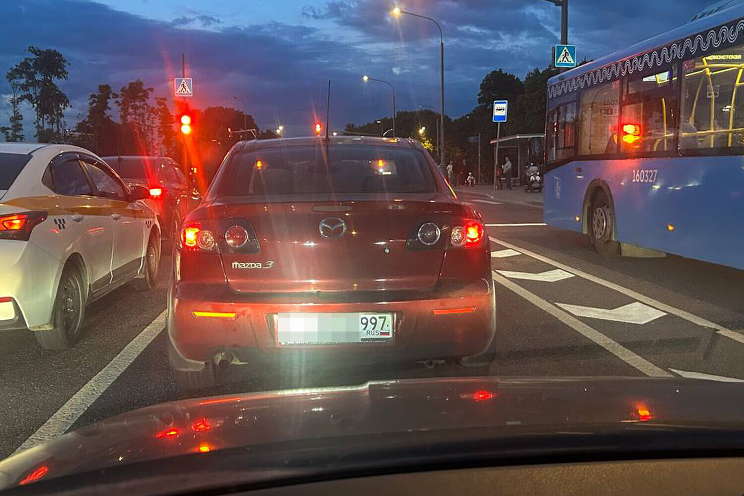 In Moscow, cars began to be issued license plates with the new region code 997