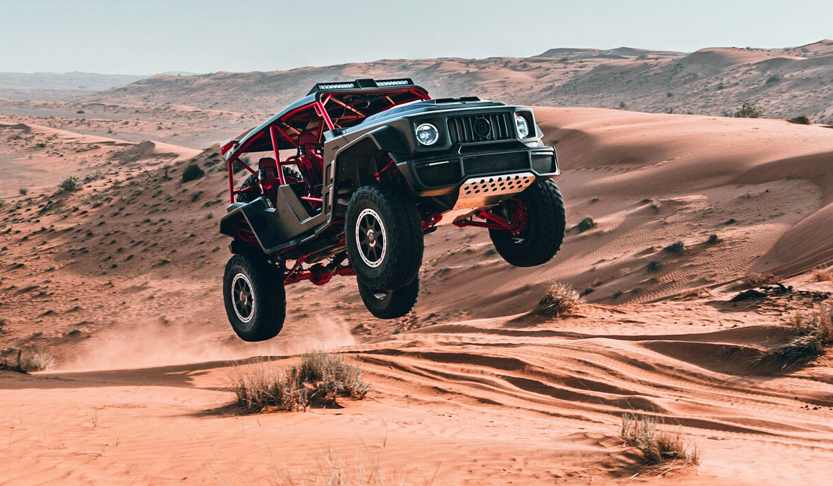 In Russia they sell a Brabus Crawler, which cannot be driven on the roads
