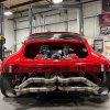 In the USA, a blogger built a Porsche 911 with a Ferrari engine