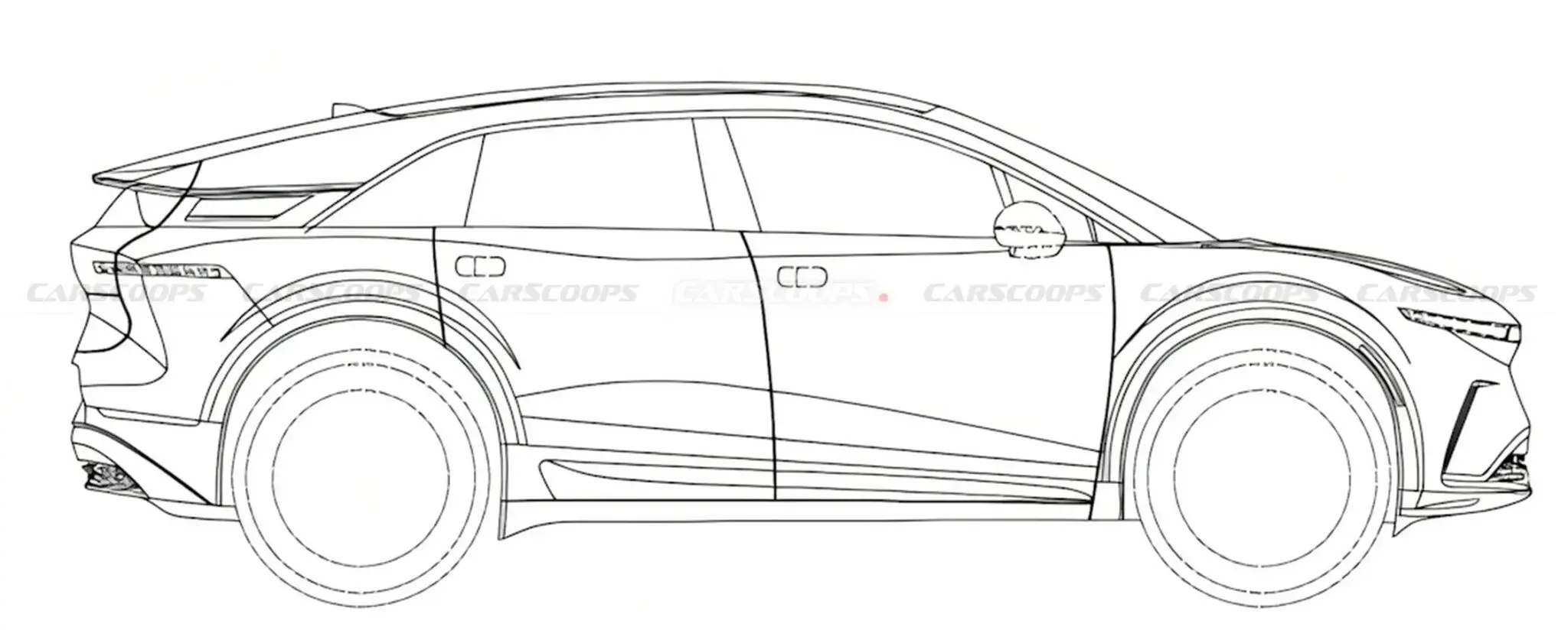 Lucid has declassified the design of the cheapest electric car in its line, Cosmos.