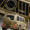 Mansory released a golden Mercedes G-Class with a powerful engine