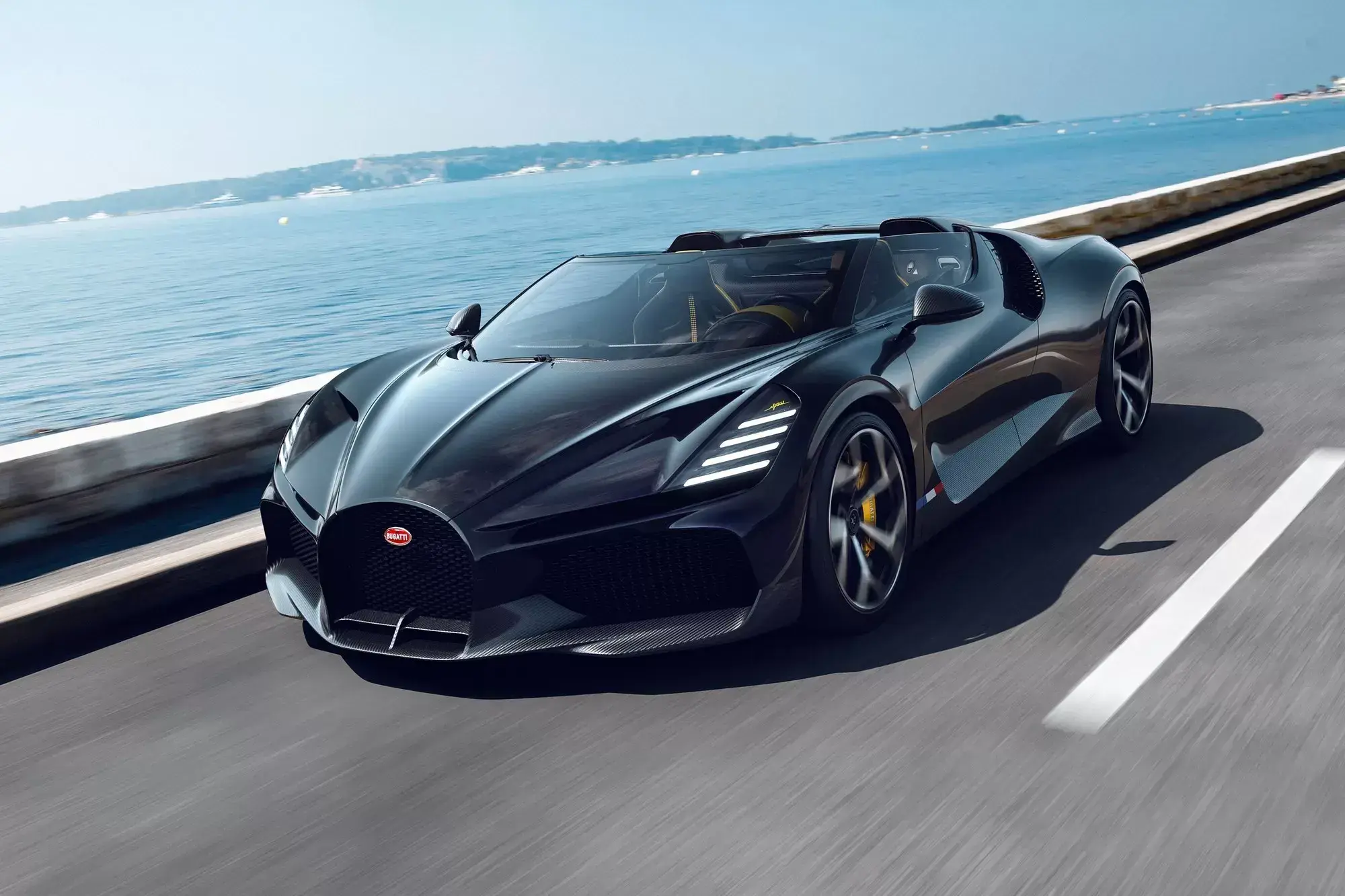 Production of copies of Bugatti Mistral hypercars has been organized in Russia