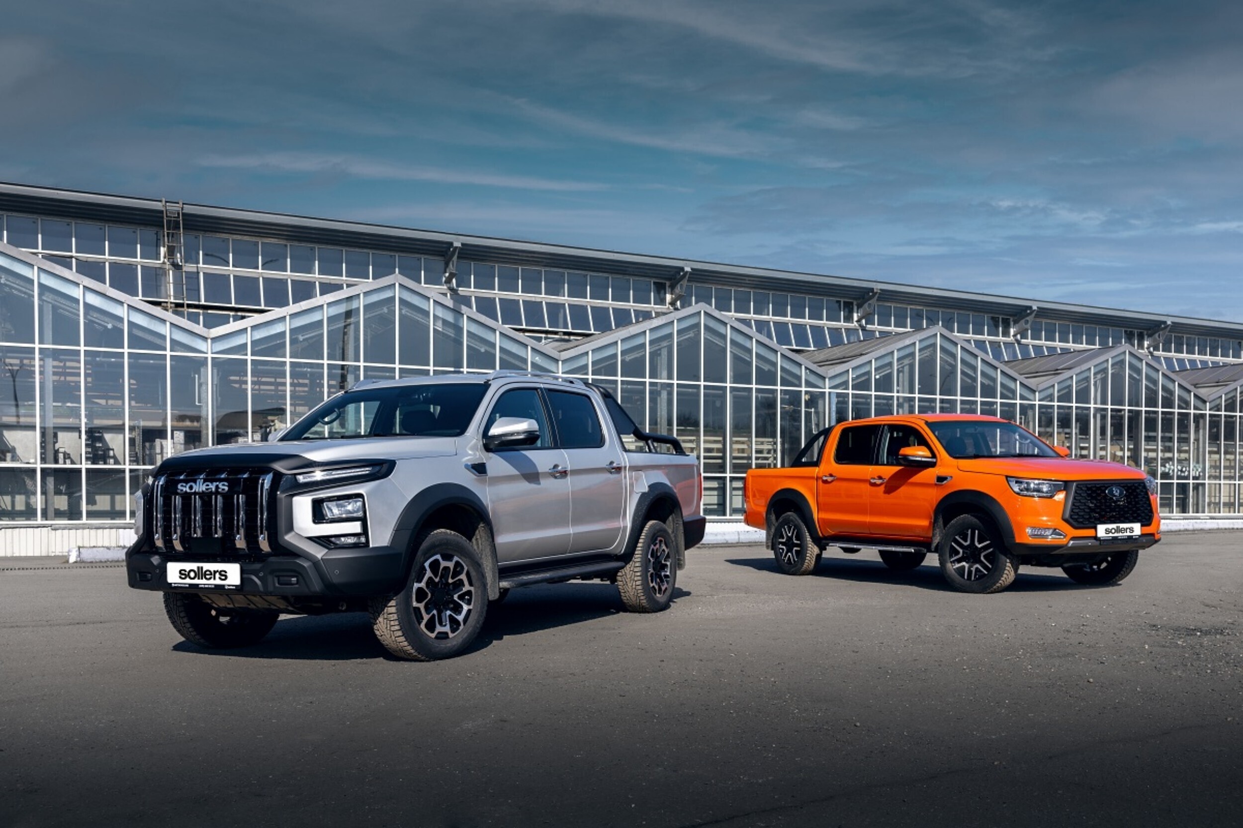 Sollers switched production of pickup trucks and SUVs to galvanized metal