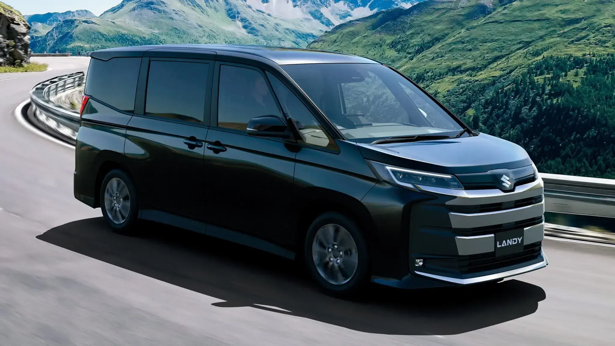 Suzuki has created an eight-seat hybrid Landy minivan with an aggressive body kit