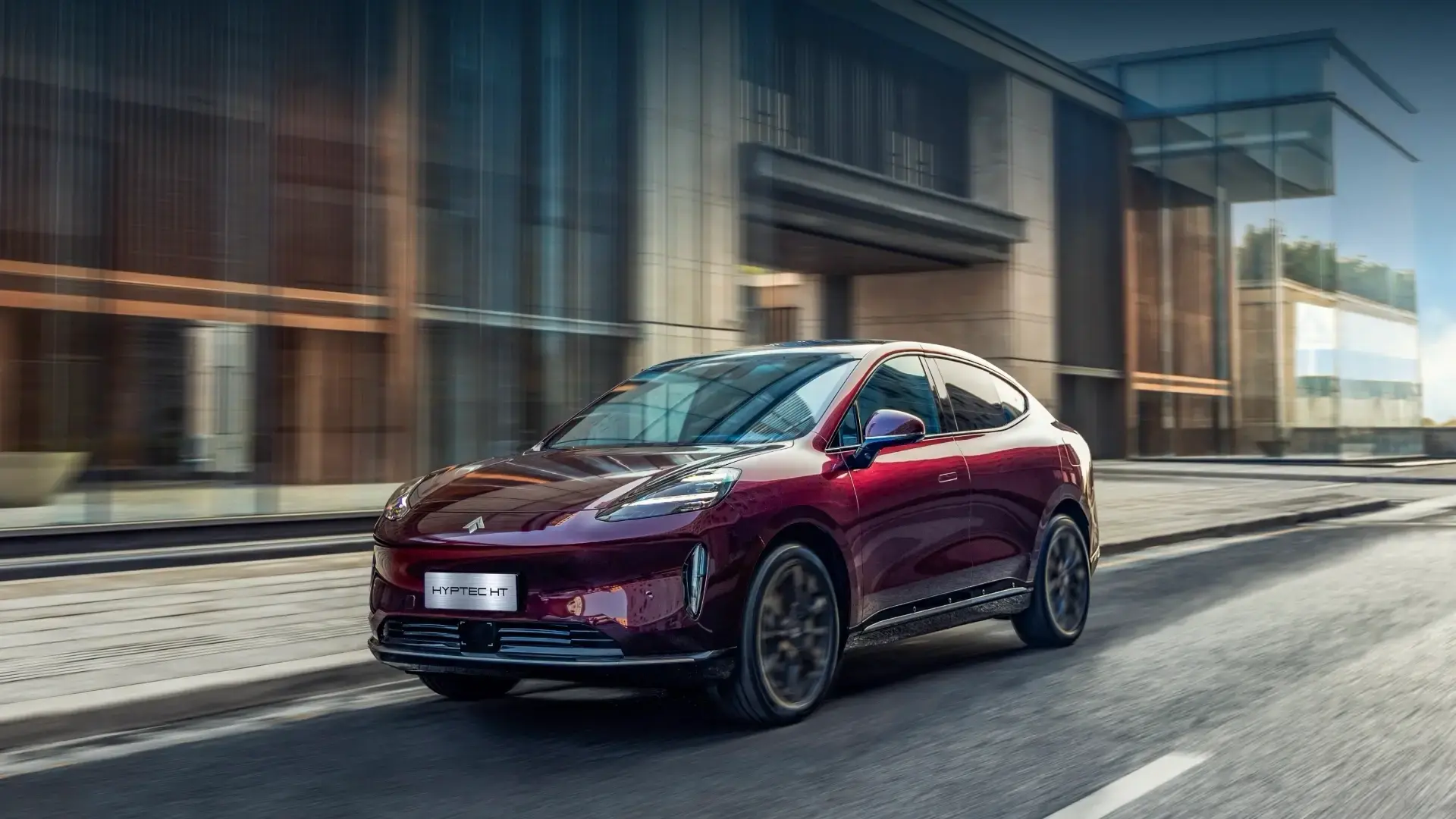 The GAC Hyptec HT electric crossover will appear on the Russian market in July