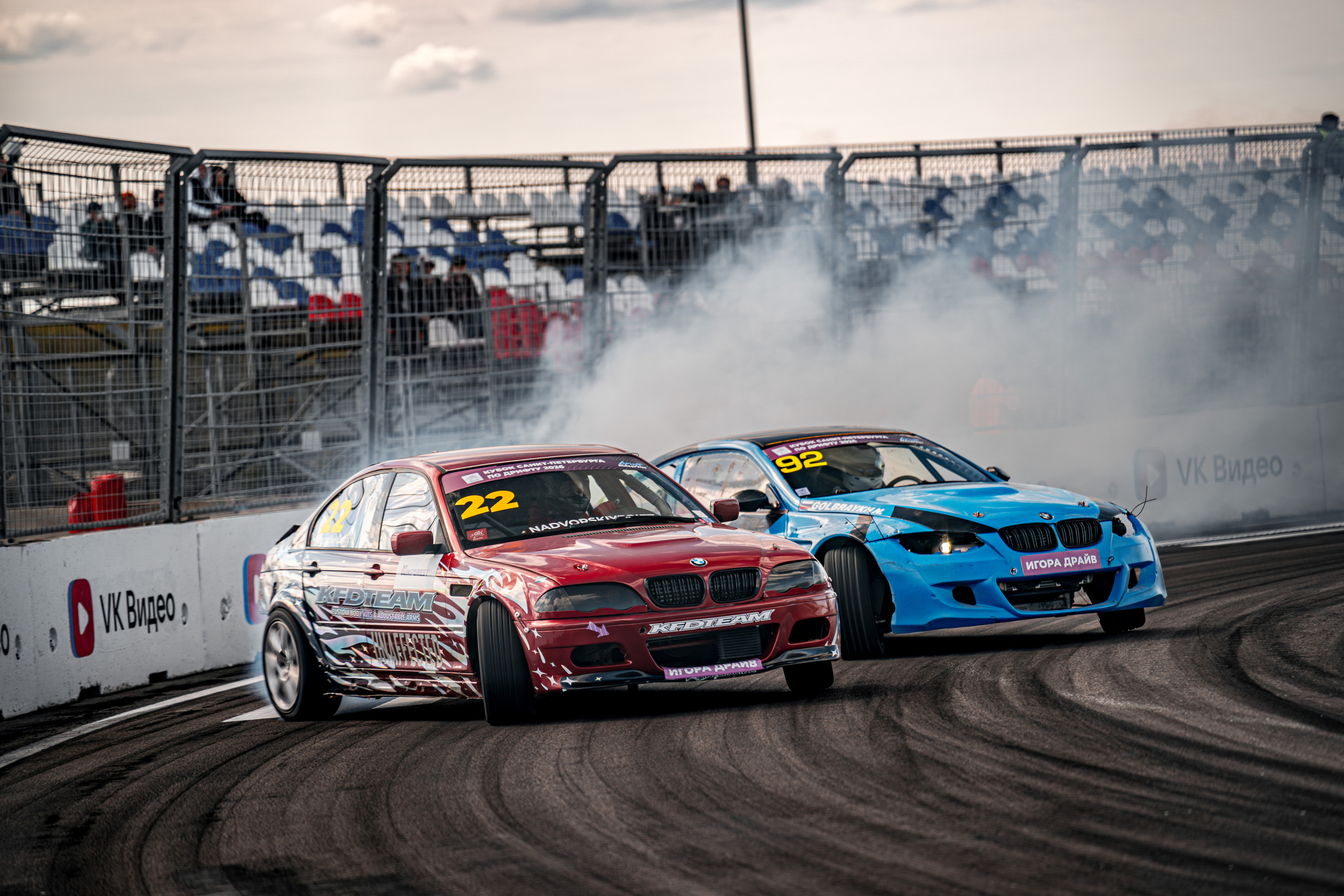 The St. Petersburg Drift Cup will continue at the Igora Drive circuit