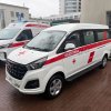 The photo shows ambulances from AvtoVAZ