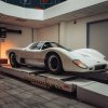 McLaren built a replica of the M6GT supercar driven by Bruce McLaren